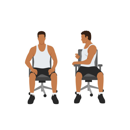 간단한 사무실 스트레칭