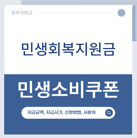 민생회복지원금 지급