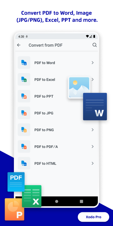 Xodo, PDF 리더 및 편집기, PDF파일변환, PDF용량줄이기, PDF 스캐너, PDF 서명