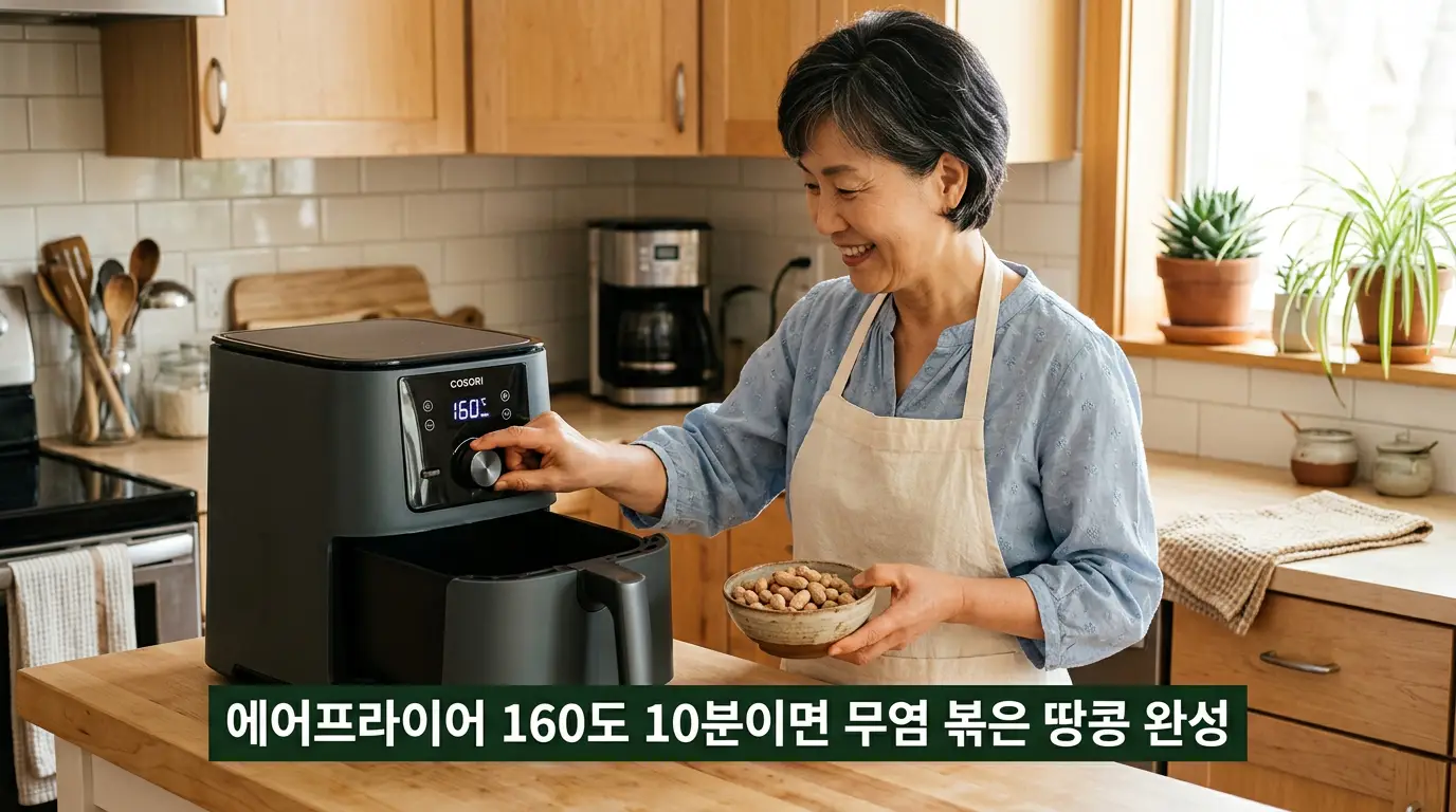 &amp;quot;땅콩 에어프라이어 집에서 볶는 방법 무염 볶은 땅콩 만들기