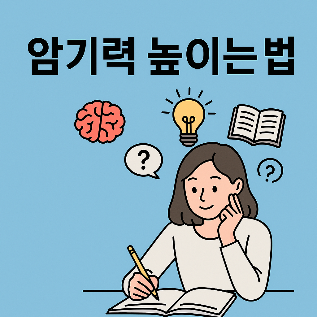 암기력 높이는 법, 과학이 알려준 진짜 효과 있는 방법들 썸네일