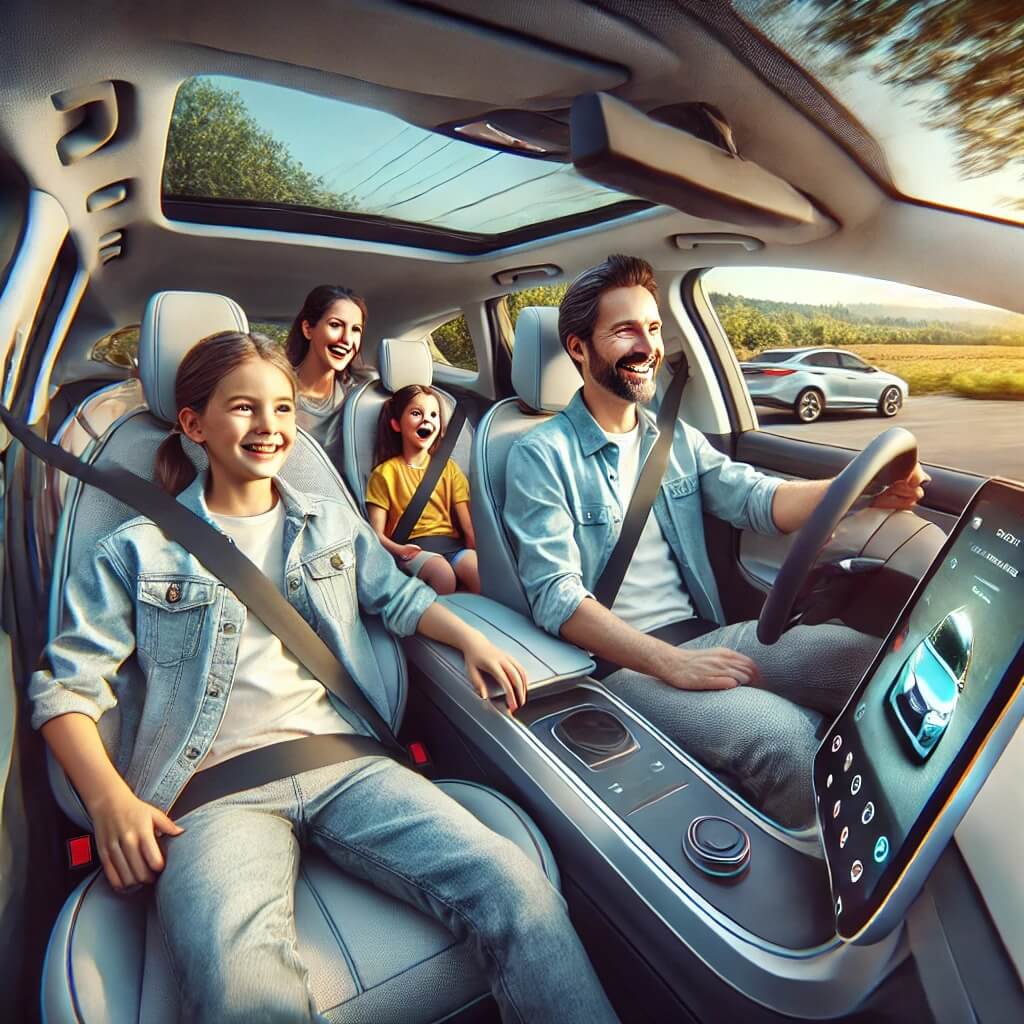 가족이-전기차-타는-모습