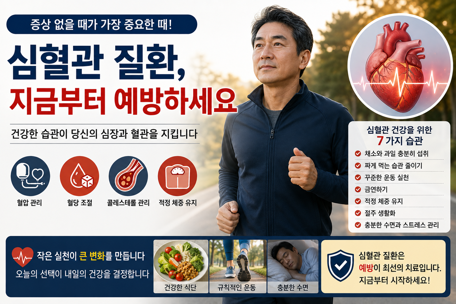 심혈관 질환 예방법