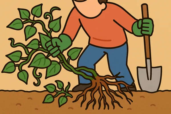 칡넝쿨 제거 방법과 뿌리 관리 비법11