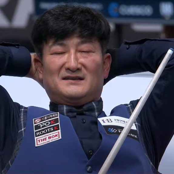 UMB 세계 3쿠션대회에서 활약했던 이충복 당구선수