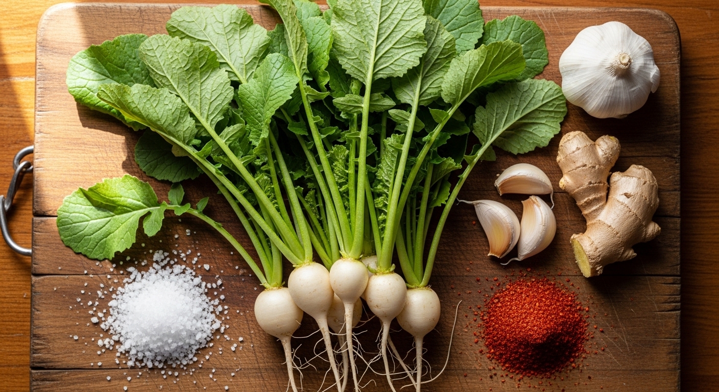 총각김치 맛있게 담는법