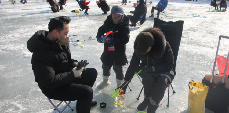 강화도 신선낚시터 빙어대잔치