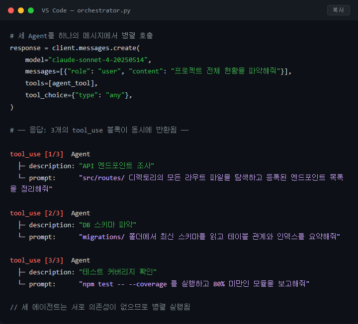 서브에이전트 병렬 실행으로 조사 시간 절반 줄이기