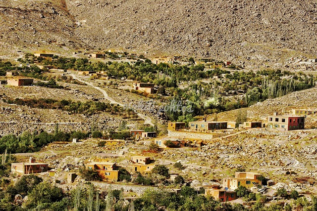 호주 문 플레인 평원마을