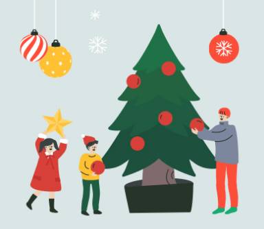 함평 겨울밤 빛축제 트리 만들기