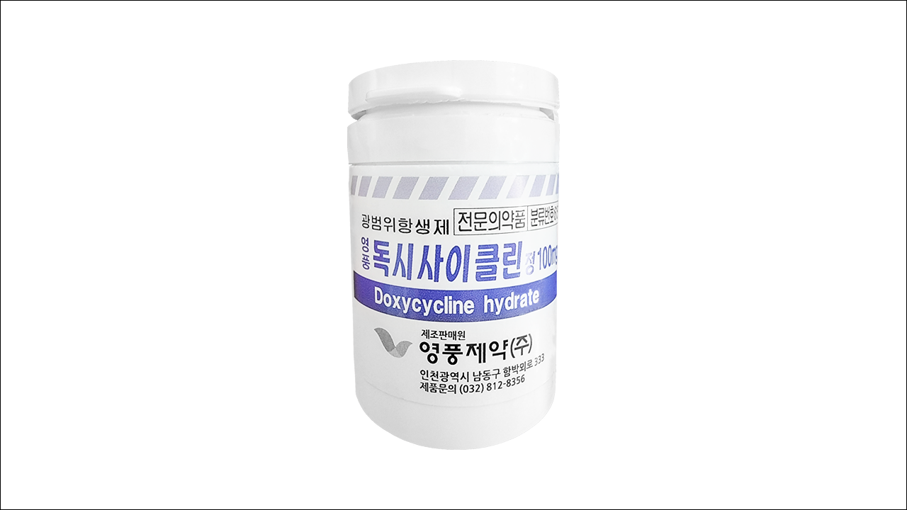 영풍 독시사이클린정 100mg