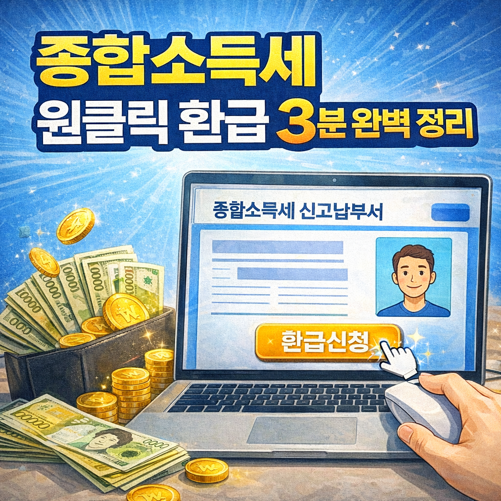 원클릭 환급 서비스 바로 가기