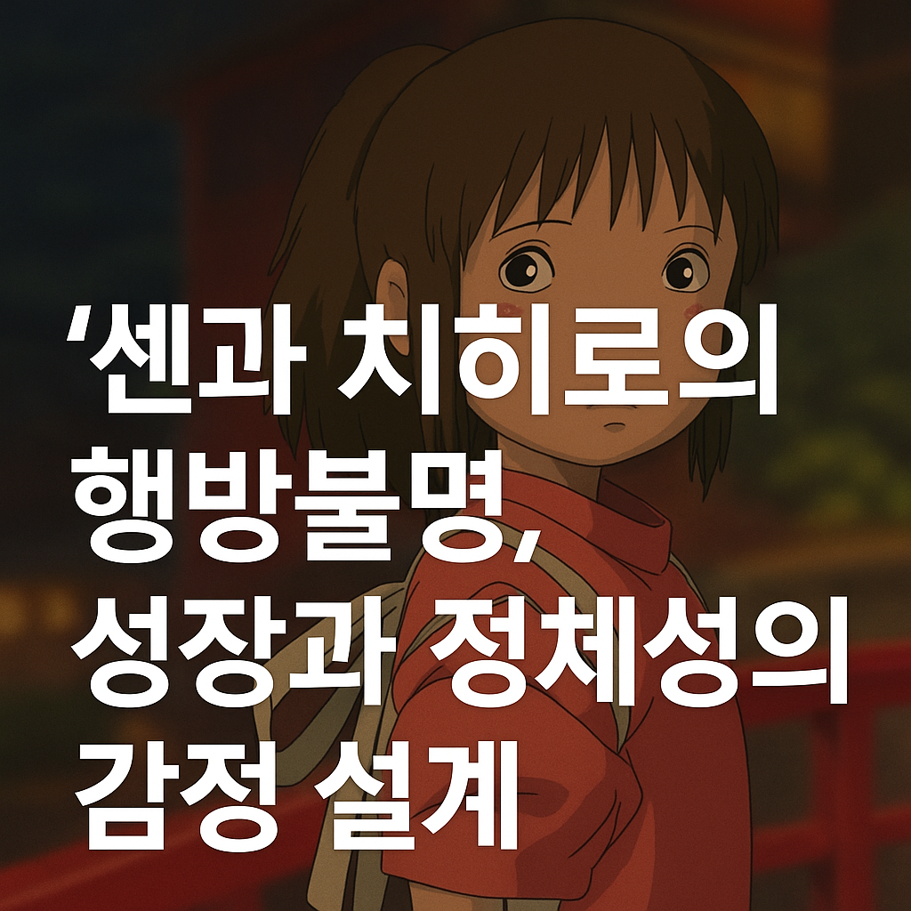 ‘센과 치히로의 행방불명’, 성장과 정체성의 감정 설계