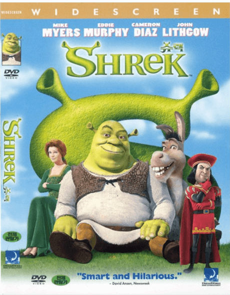 영화 슈렉 소개 등장인물 줄거리 관객 반응