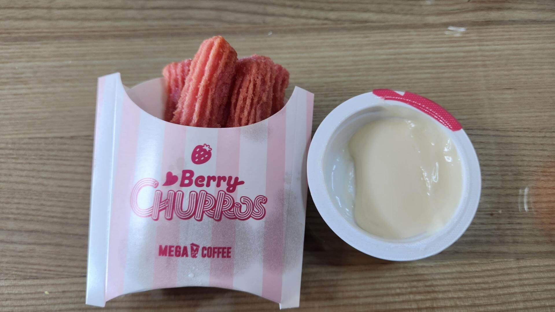 딸기츄러스 맛