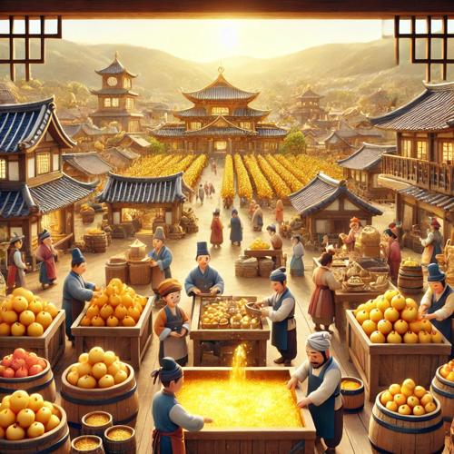 사과로 번영을 되찾은 청송 마을