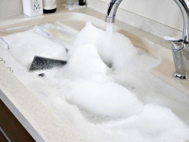 싱크대 개수대 덮개 없을때 물받기 냄새차단,팁줌