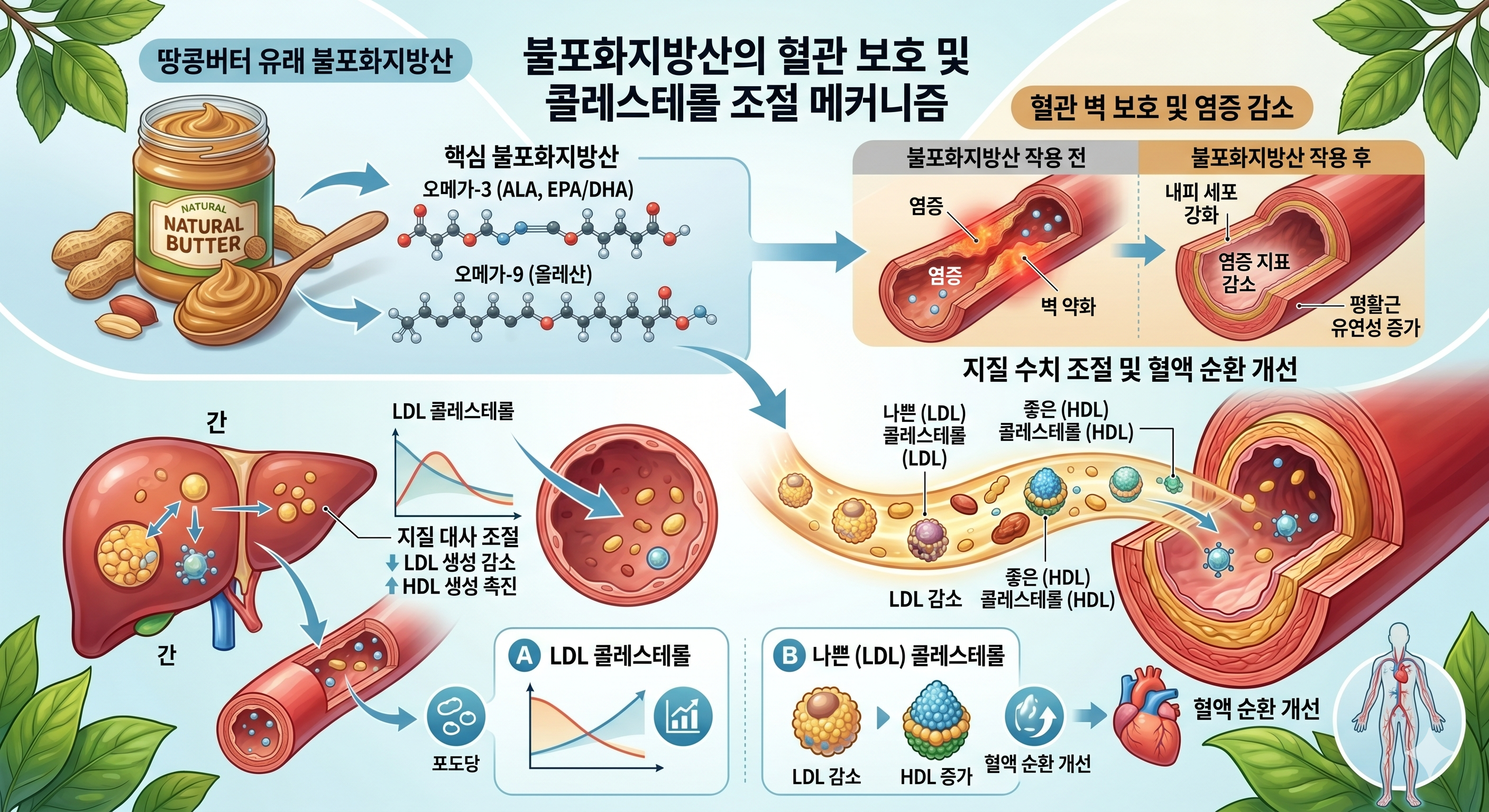 불포화지방산의 보호 능력