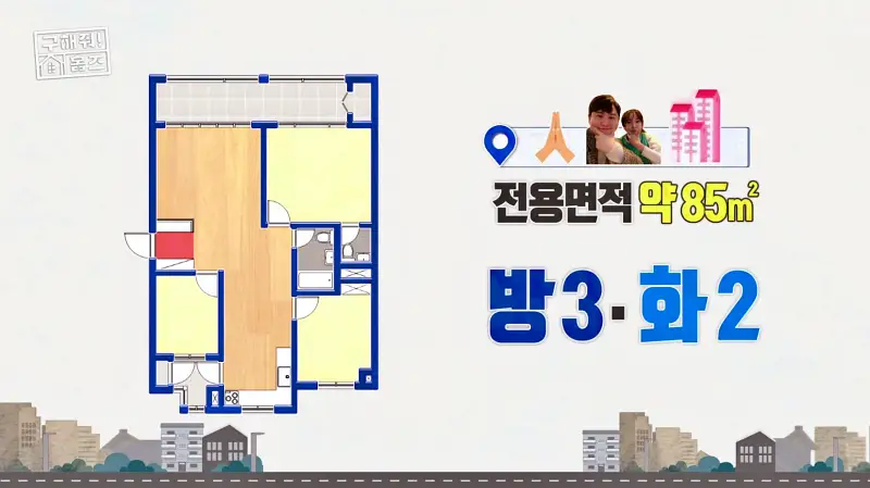 구해줘홈즈 성동구 성수동 성수러운 신혼집 매물 가격 및 구조 인테리어 리모델링 소개