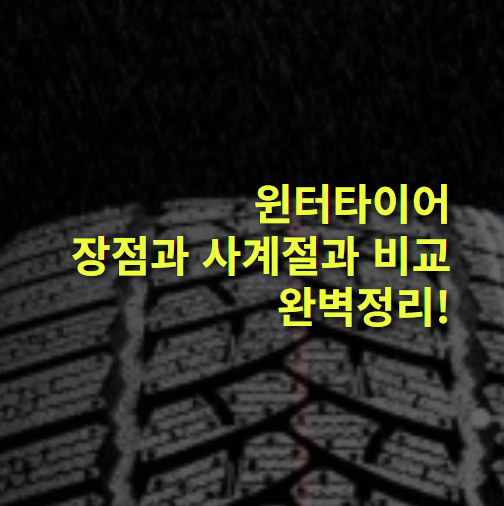 윈터타이어 필요할까? 사계절과 비교, 장점과 주의할 점.