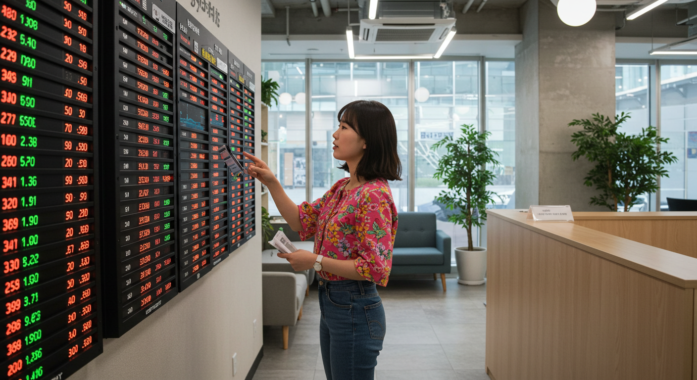 환율 1420원 돌파 달러