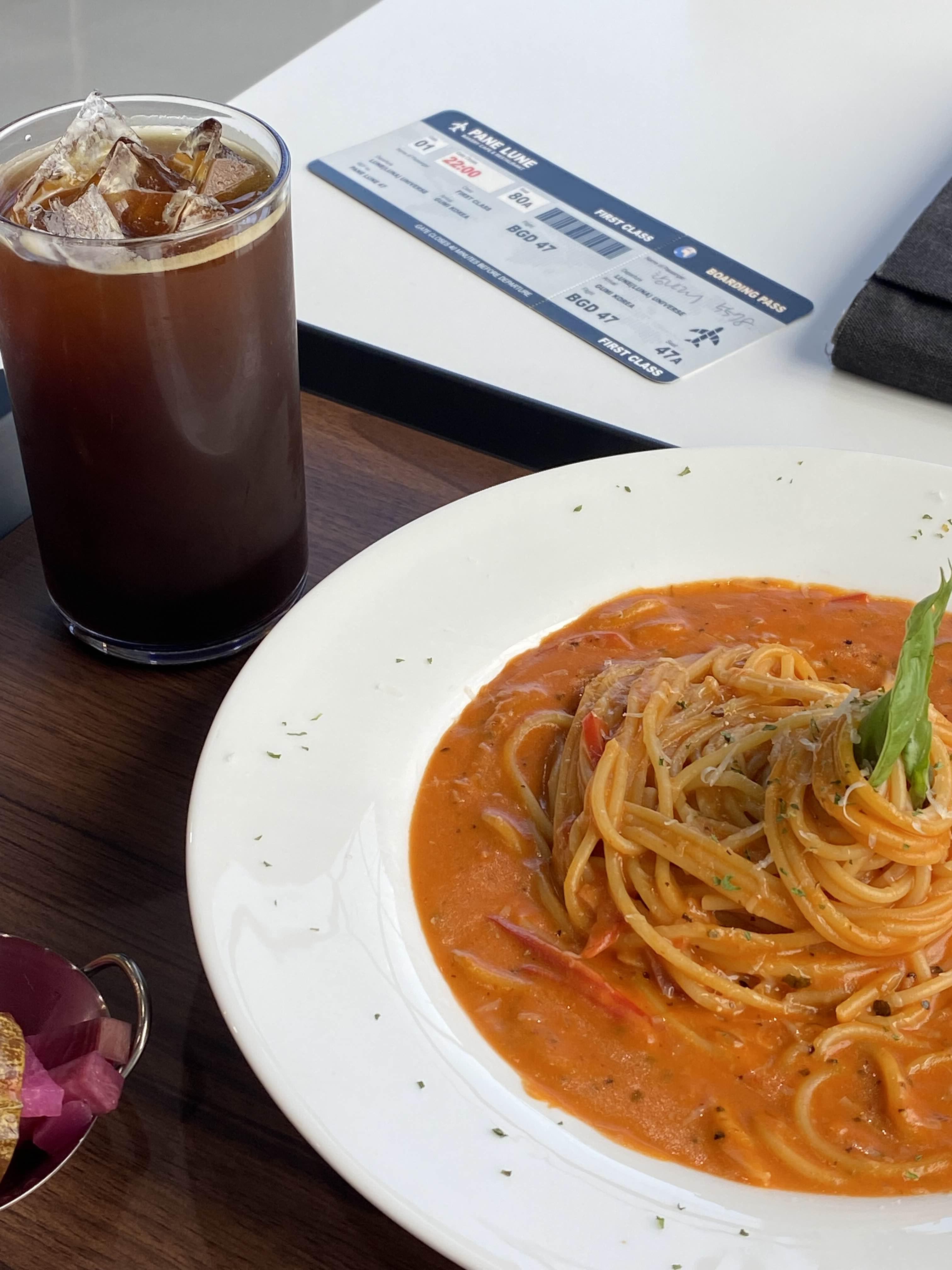 로제파스타-아메리카노