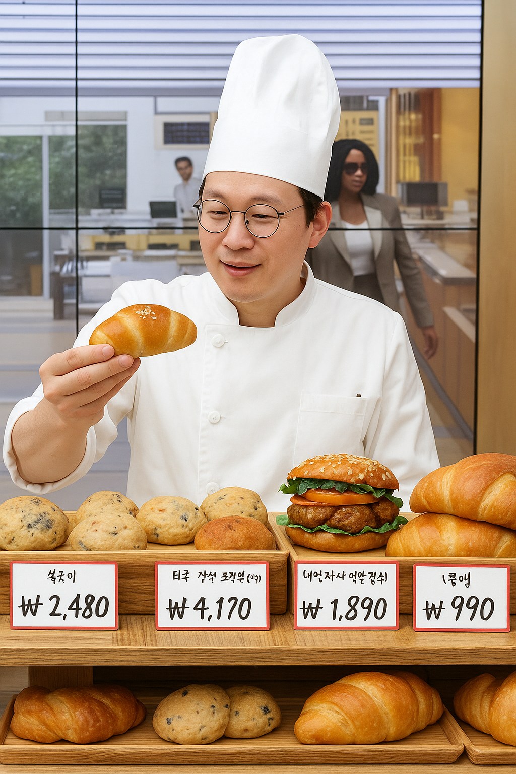 슈카 소금빵990원 자영업자 패닉