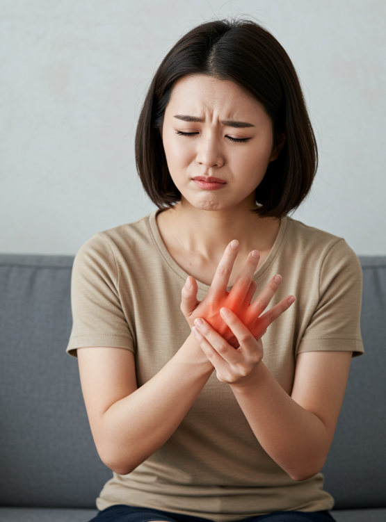 손가락 통증 주요 증상 3