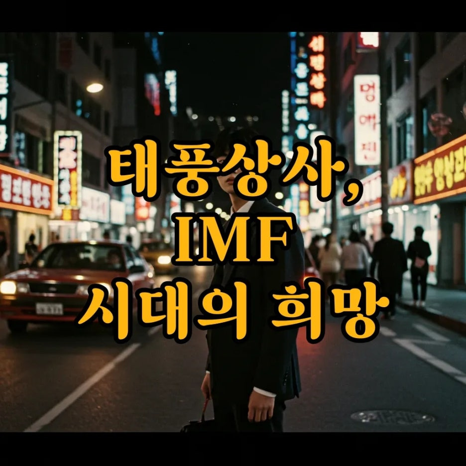 태풍상사 드라마 정보와 OTT! IMF 시대의 뜨거운 성장