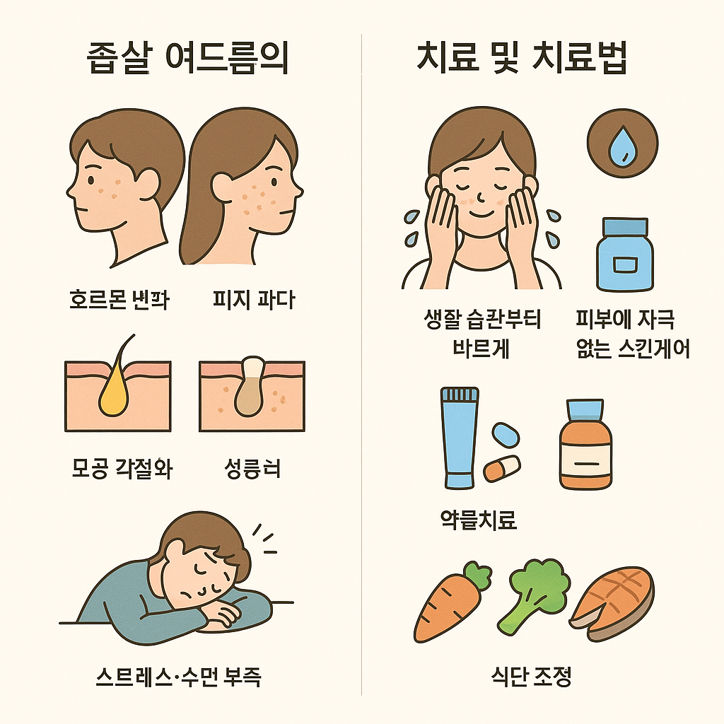 사춘기 아이들의 좁쌀 여드름, 원인과 치료법 총정리