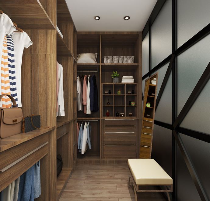가벽을-이용한-드레스룸