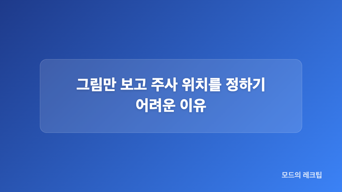 둔부 배면과 복면은 어떻게 다른가요