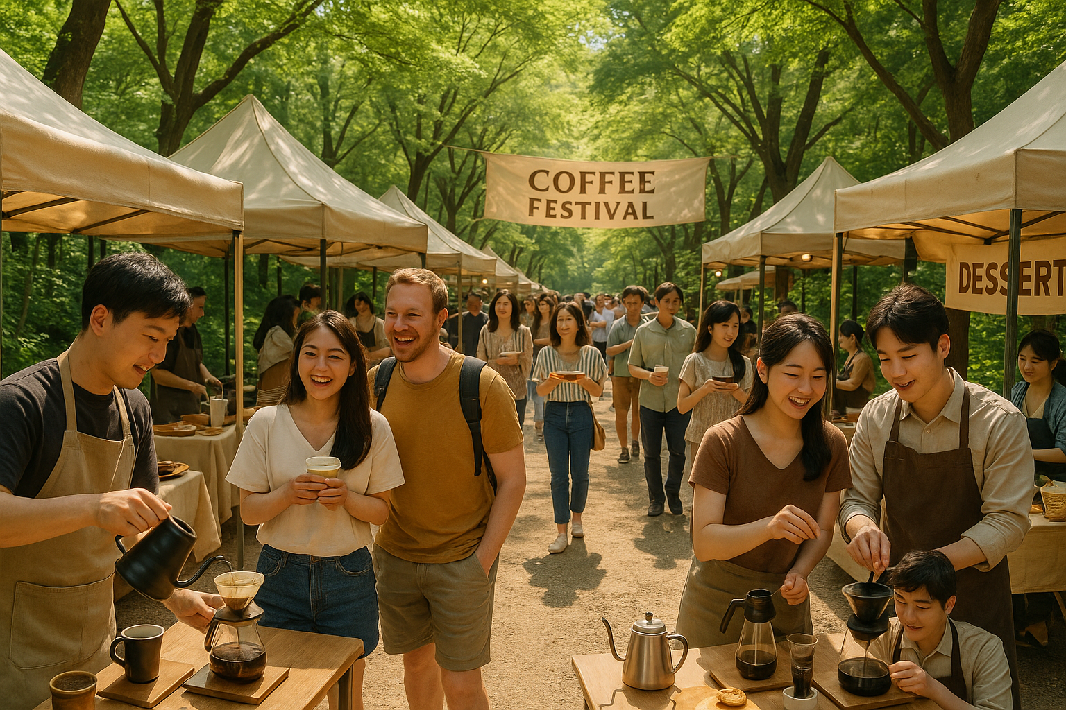 경춘선 공릉숲길 커피축제