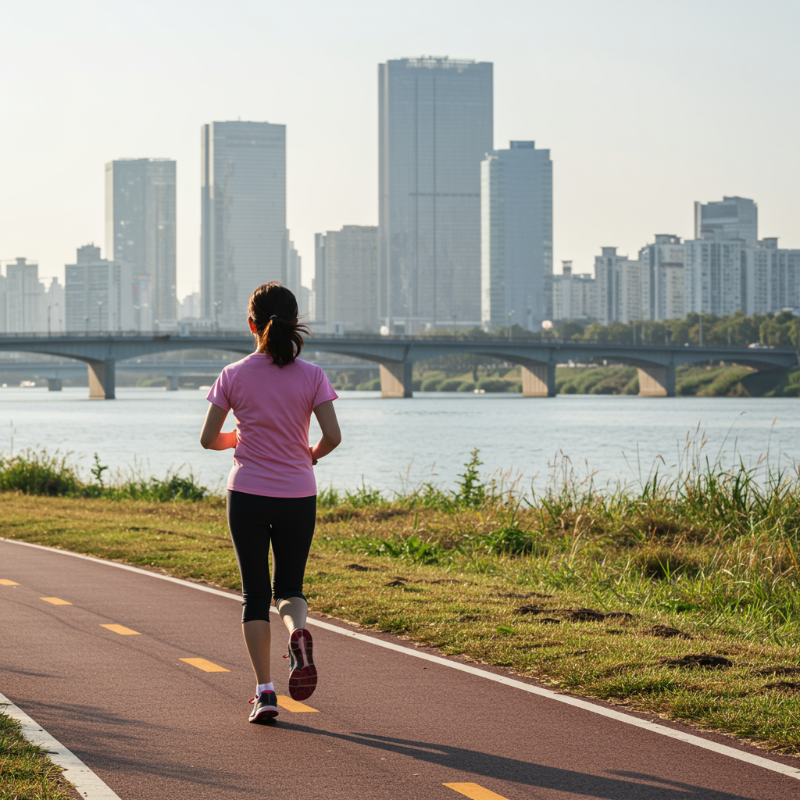 Zone 2는 최대 심박수의 60~70% 수준으로, 숨은 약간 차지만 대화를 할 수 있을 정도의 속도입니다.