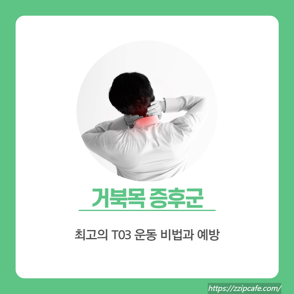 거북목 증후군 해결