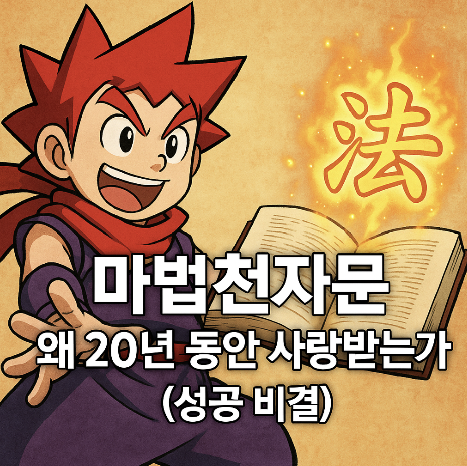 마법천자문, 왜 20년 동안 사랑받는가? (성공 비결)
