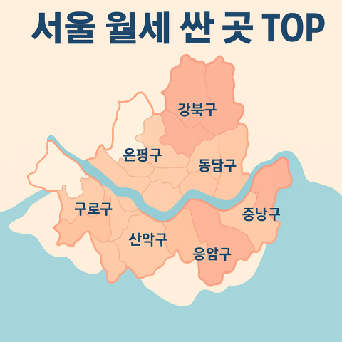 서울 월세 시장 동향 top 7