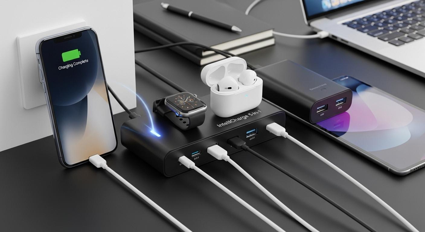 과부하 차단 멀티충전기 1달 사용 후기