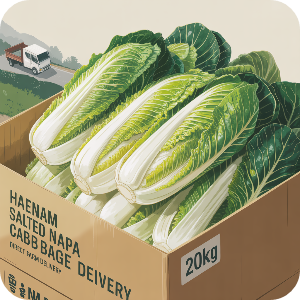해남 절임배추 20kg 직거래 이미지