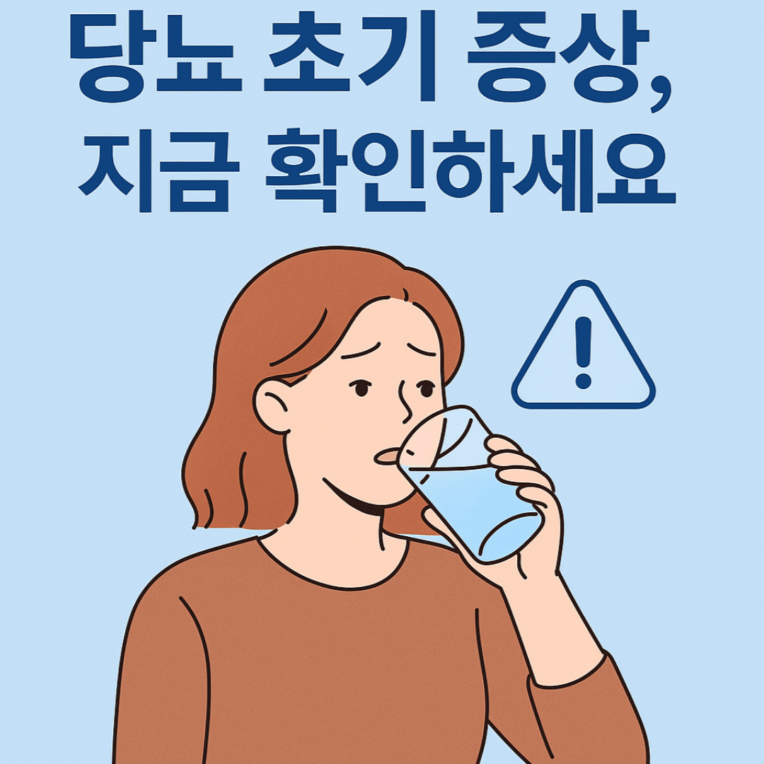 당뇨 초기 증상