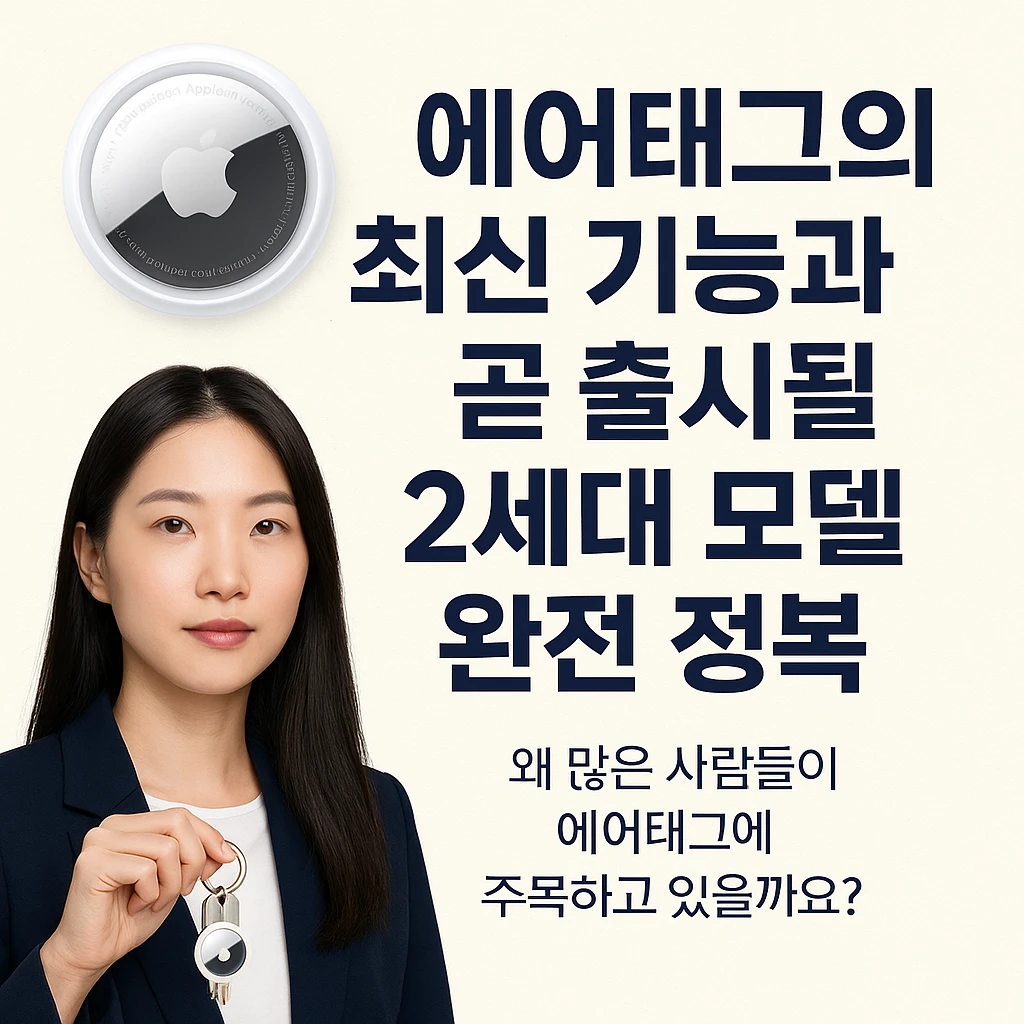 에어태그 최신 기능 소개 및 2세대 모델 출시 정보