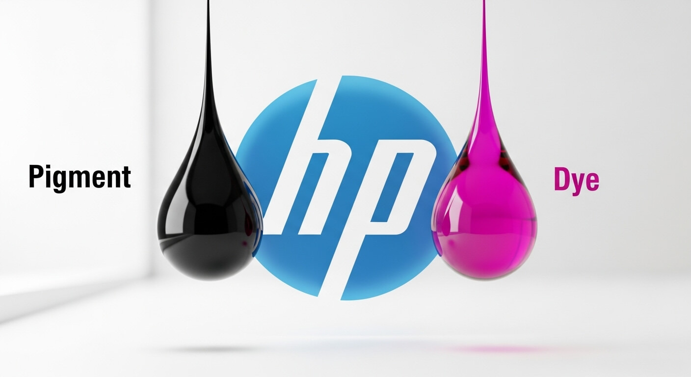 HP 프린터 복합기 사용 가능 잉크 염료 잉크 안료 잉크가 좋을까?