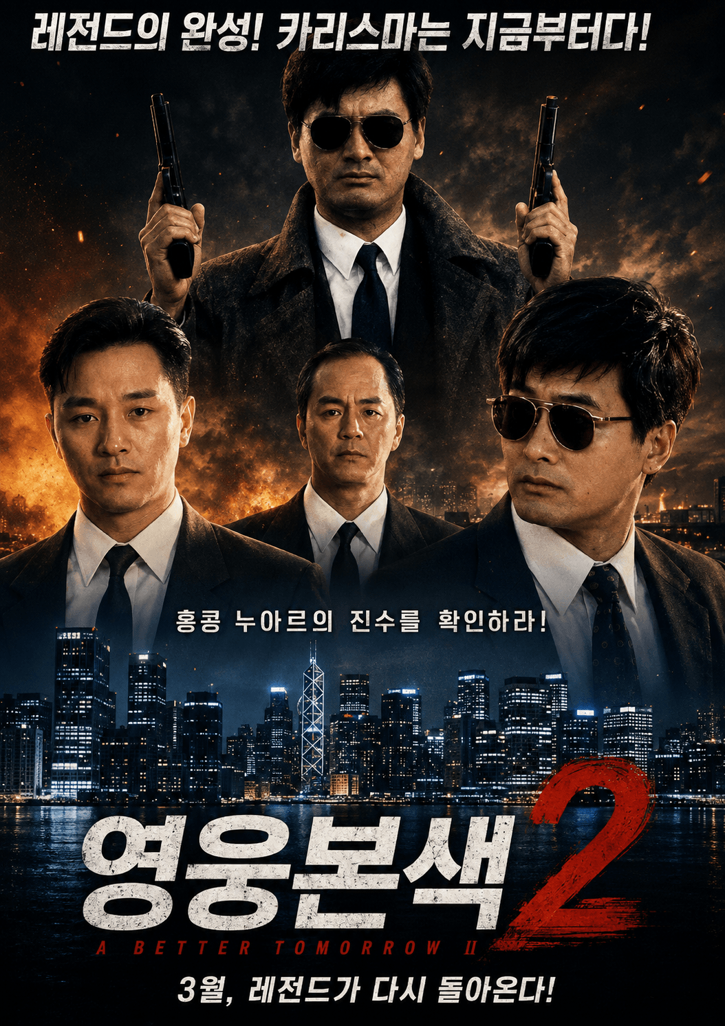 고전 중국 영화 최고라 해도 좋을 영웅본색2의 주윤발