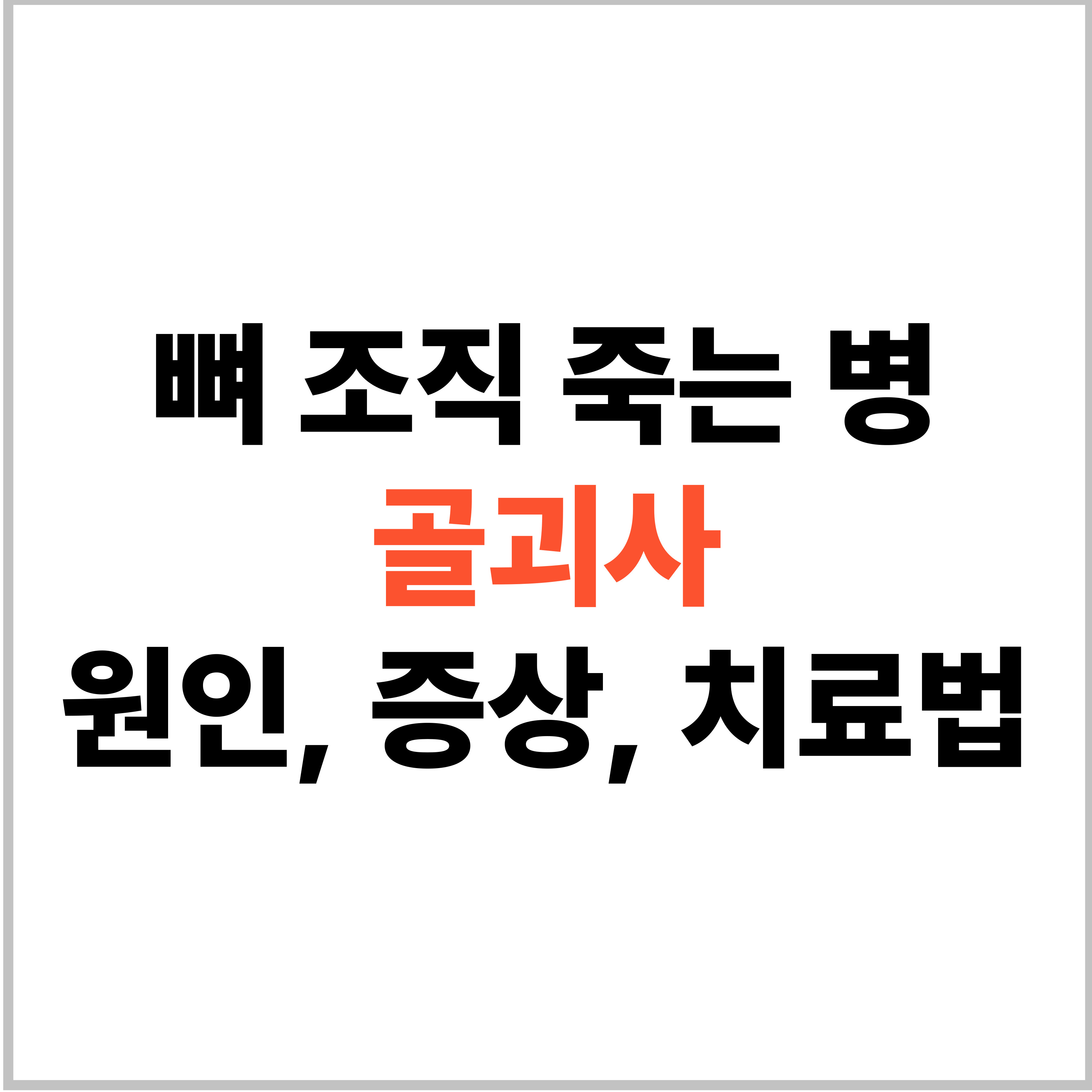 골괴사란?