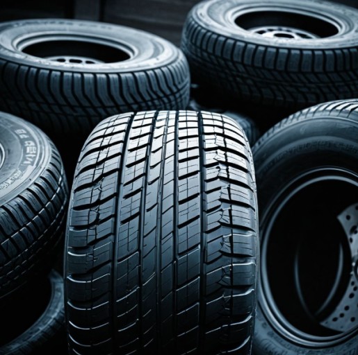 자동차 타이어 사진