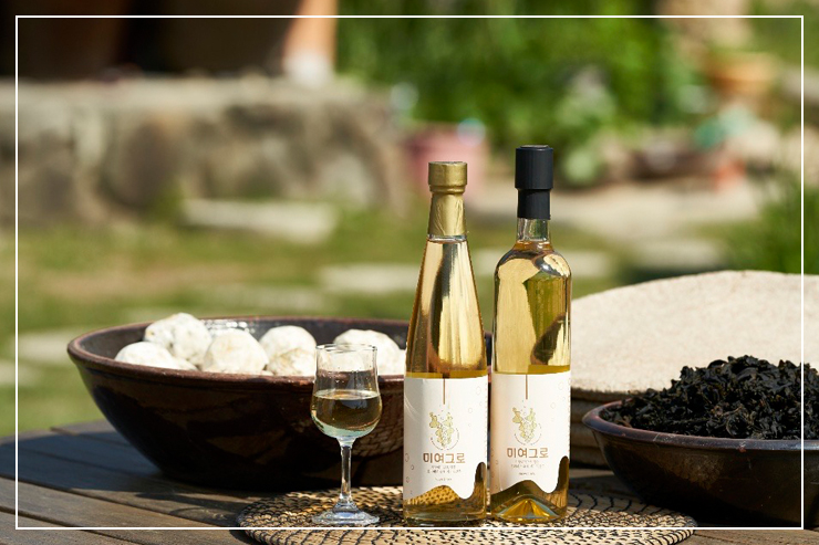 기장 미역막걸리 미여그로