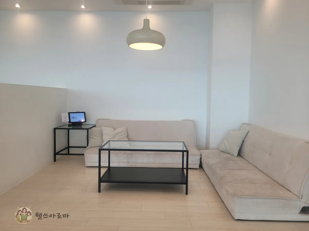 카페드메르-좌식테이블-좌식소파