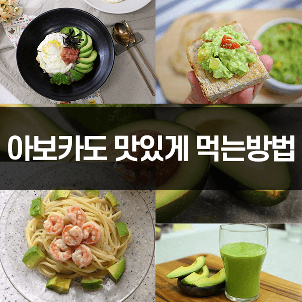 아보카도 맛있게 먹는방법