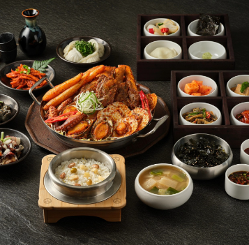 이가네더덕밥 대표 메뉴