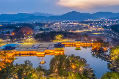 경주시내전경 경주여행